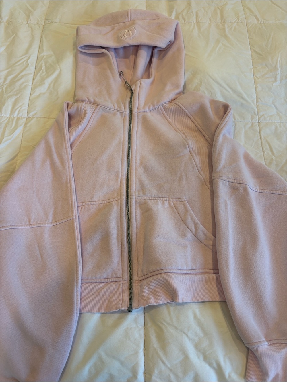 Lululemon Scuba Zip Hoodie Jacket - pink